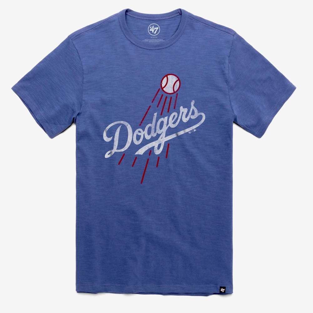 47 Brand Dodgers  MLB Scrum Tee